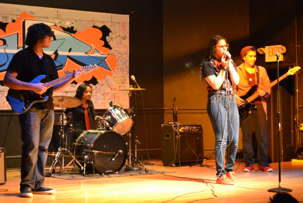 La Lenngua de Poder youth showcase at IBA in Boston in 2014.