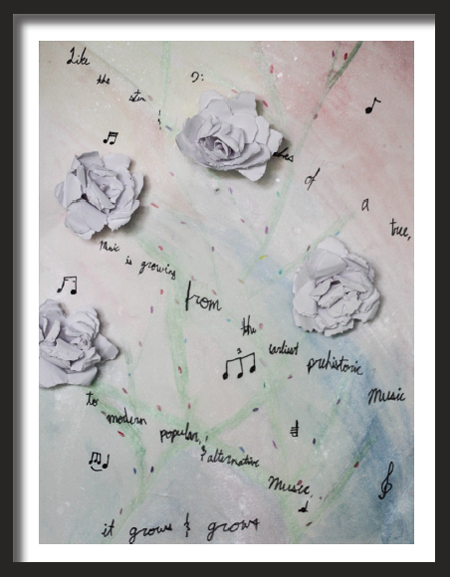 Drawing by Gita, Boston City Singers Tour Choir