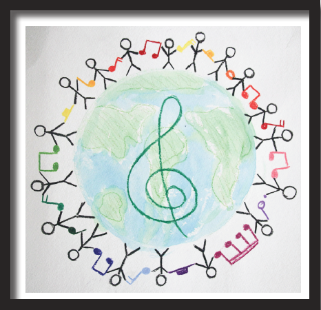 Drawing by Kristen, Boston City Singers Tour Choir