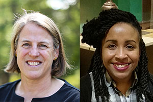 Sarah Rose (left) and Christina Turner (right)